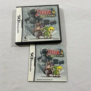 The Legend of Zelda Spirit Tracks Nintendo DS 2009 Case Manual No Game Authentic